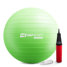 Фитбол Hop-Sport 65cm HS-R065YB green + насос